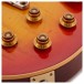 Gibson Custom 1959 Les Paul Standard Reissue VOS, Washed Cherry Sunburst #932559 - controls