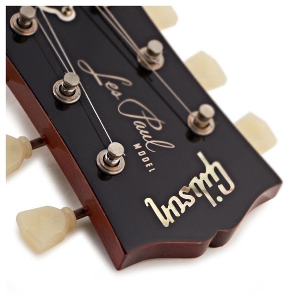 Gibson Custom 1959 Les Paul Standard Reissue VOS, Washed Cherry Sunburst #932559 - headstock logo