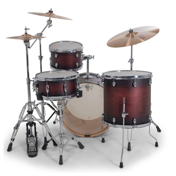 Gretsch Catalina Maple 22" 4pc Shell Pack, Satin Deep Cherry Burst