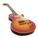 Gibson Custom 1958 Les Paul Standard Reissue Ultra Light Aged, Washed Cherry Sunburst #85233 - angle shot