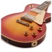 Gibson Custom 1958 Les Paul Standard Reissue Ultra Light Aged, Washed Cherry Sunburst #85233 - lower bout