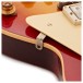 Gibson Custom 1958 Les Paul Standard Reissue Ultra Light Aged, Washed Cherry Sunburst #85233 - scratchplate