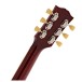 Gibson Custom 1958 Les Paul Standard Reissue Ultra Light Aged, Washed Cherry Sunburst #85233 - back of headstock
