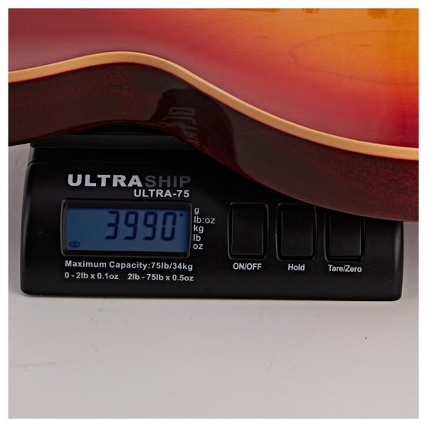 Gibson Custom 1958 Les Paul Standard Reissue VOS, Washed Cherry Sunburst #831065 - weight shot