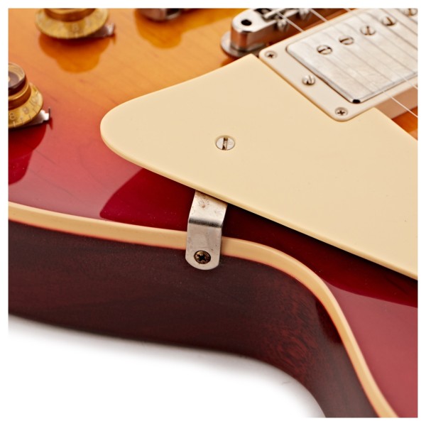 Gibson Custom 1958 Les Paul Standard Reissue VOS, Washed Cherry Sunburst #831065 - scratchplate