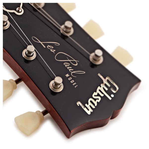 Gibson Custom 1958 Les Paul Standard Reissue VOS, Washed Cherry Sunburst #831065 - headstock logo