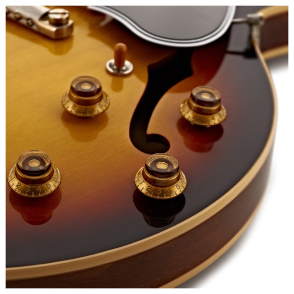 Gibson Custom 1959 ES-335 Reissue VOS, Vintage Burst #A950129 - controls