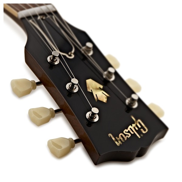 Gibson Custom 1959 ES-335 Reissue VOS, Vintage Burst #A950129 - headstock logo