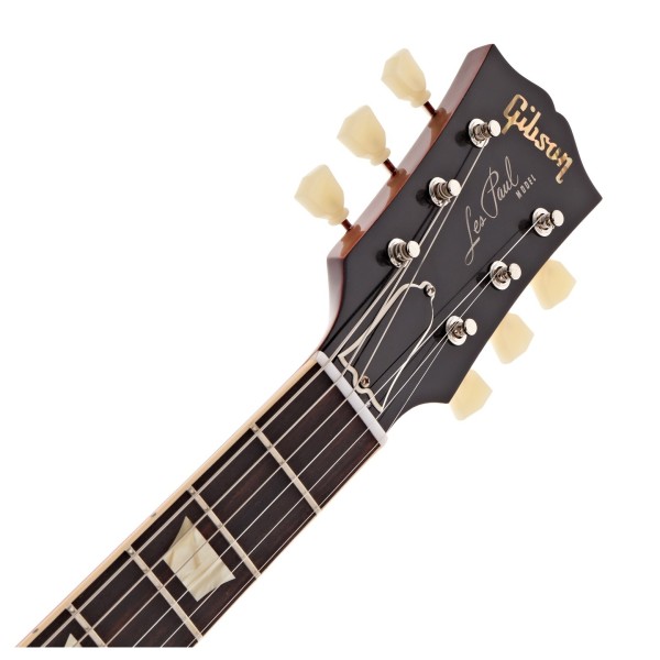 Gibson Custom 1959 Les Paul Standard Reissue VOS, Iced Tea Burst #951701 - headstock 2