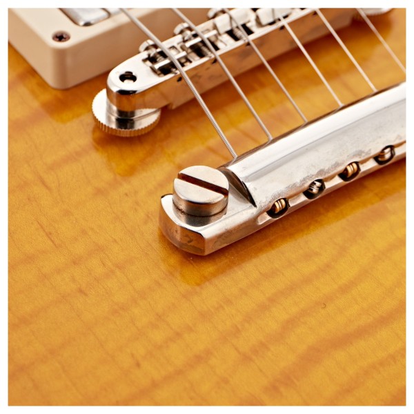 Gibson Custom 1959 Les Paul Standard Reissue VOS, Iced Tea Burst #951701 - bridge and tailpiece