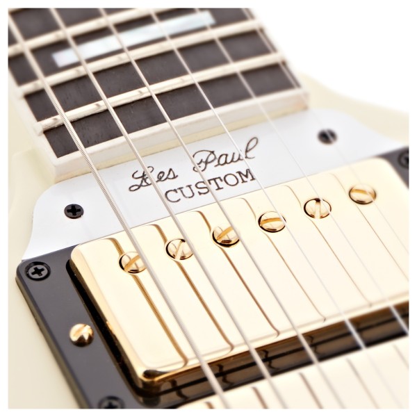 Gibson Custom 1963 Les Paul SG Custom Reissue VOS, Classic White #502433 neck pickup