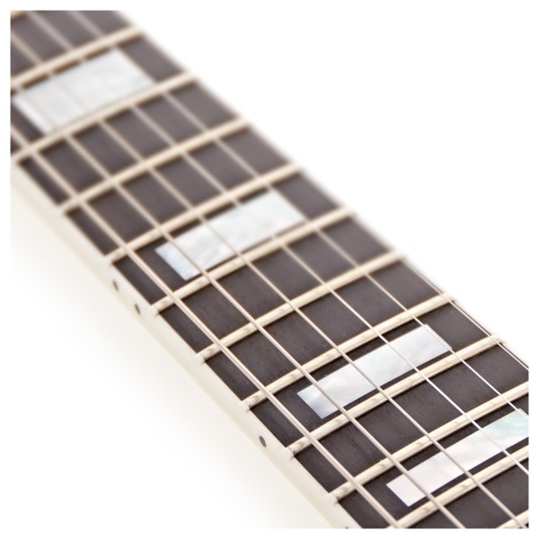 Gibson Custom 1963 Les Paul SG Custom Reissue VOS, Classic White #502433 - dots and inlays