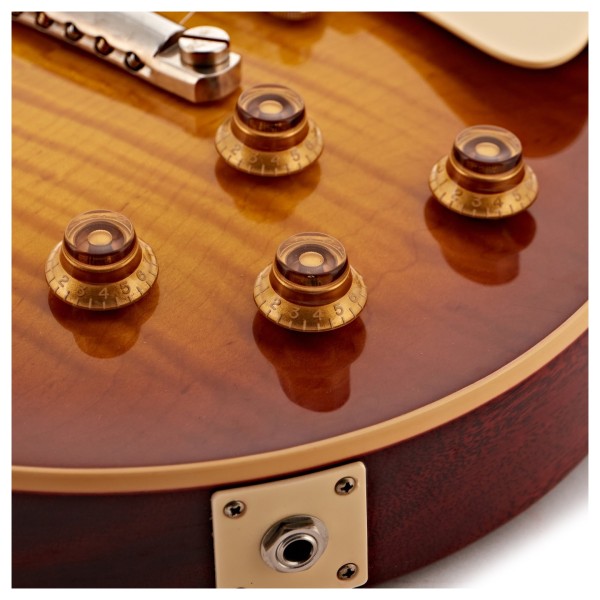 Gibson Custom 1959 Les Paul Standard Reissue VOS, Iced Tea Burst #951420 - controls