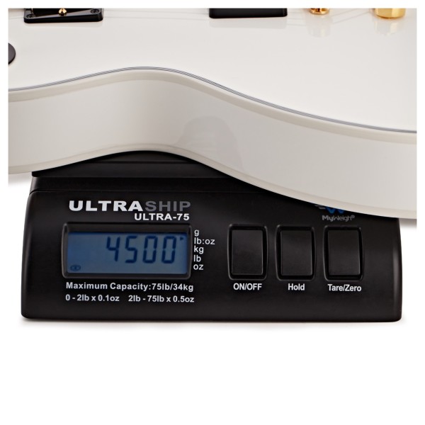 Gibson Custom Les Paul Custom, Alpine White #CS500511 - weight