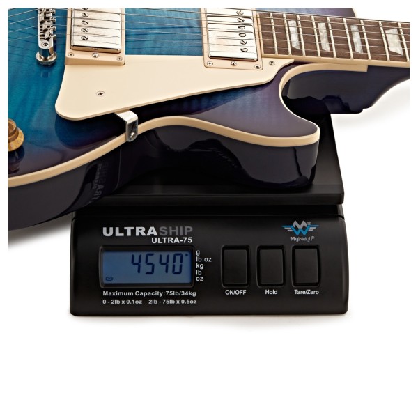 Gibson Les Paul Standard 50s Figured Top, Blueberry Burst #227230386 - weight shot