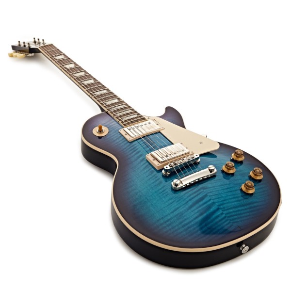 Gibson Les Paul Standard 50s Figured Top, Blueberry Burst #227230386 - angle shot