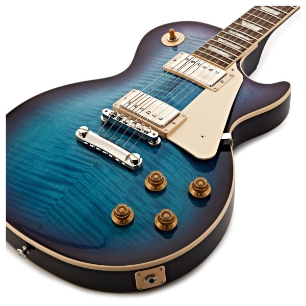 Gibson Les Paul Standard 50s Figured Top, Blueberry Burst #227230386 - lower bout