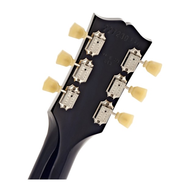 Gibson Les Paul Standard 50s Figured Top, Blueberry Burst #227230386 - back of headstock