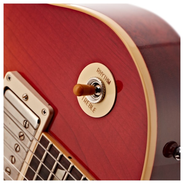 Gibson Custom 1958 Les Paul Standard Reissue VOS, Washed Cherry Sunburst #841940 - pickup selector