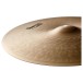Zildjian K 17'' Thin Dark Crash Cymbal Angle