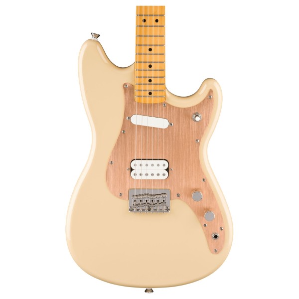 Squier Classic Vibe Duo-Sonic HS MN, Gold Anodized Pickguard Desert Sand - body 