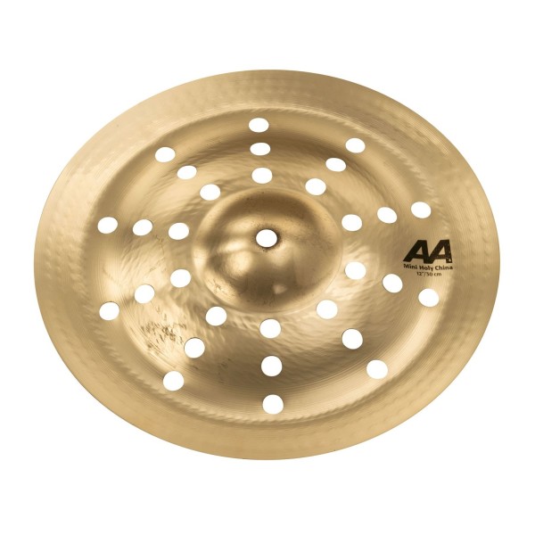 Sabian AA 12” Mini Holy China Brilliant Top View