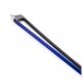 Coruss Carbon Violin Bow, 4/4, Night Blue Hair - Tip
