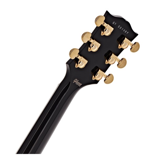Gibson Custom Les Paul Custom, Ebony #CS501087 - back of headstock