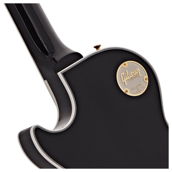 Gibson Custom Les Paul Custom, Ebony #CS501087 - neck joint