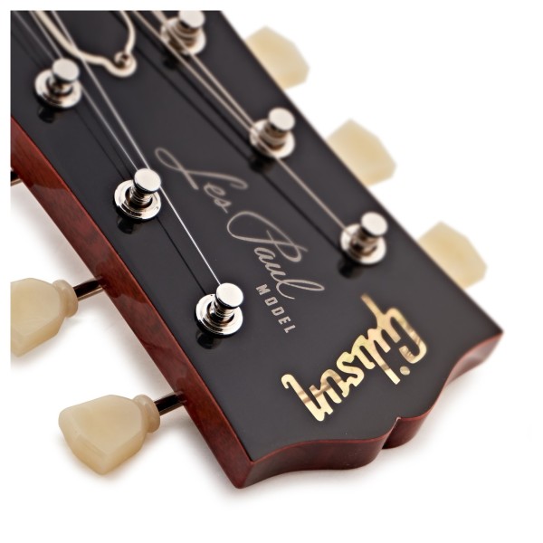 Gibson Custom 1958 Les Paul Standard Reissue VOS, Ice Tea Burst #85469 - headstock