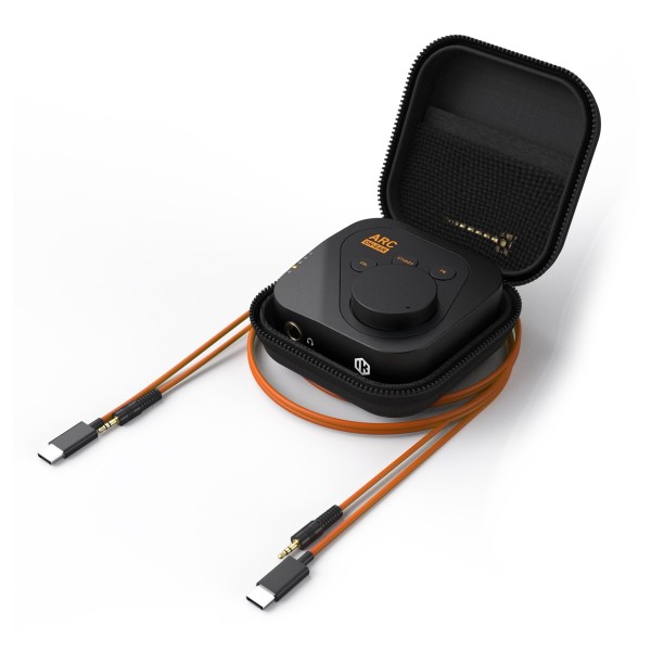 IK Multimedia ARC On-Ear, Standalone Headphone Correction Device - With Headphones (Headphones Not Included) - In Case