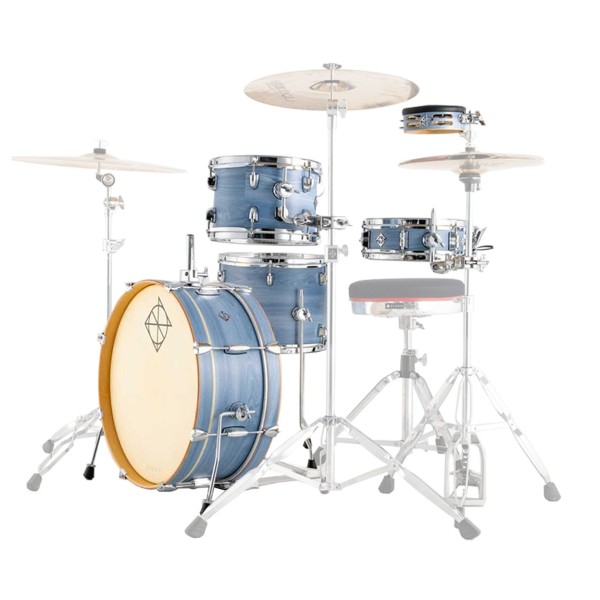 Dixon Drums 'Little Roomer' 20'' 5pc Shell Pack, Cerulean Frost