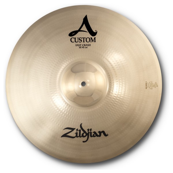 Zildjian A Custom 18'' Fast Crash Cymbal, Brilliant Finish