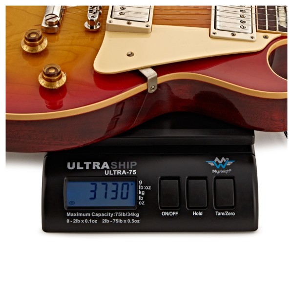 Gibson Custom 1958 Les Paul Standard Reissue VOS, Washed Cherry Sunburst #85324 - weight shot