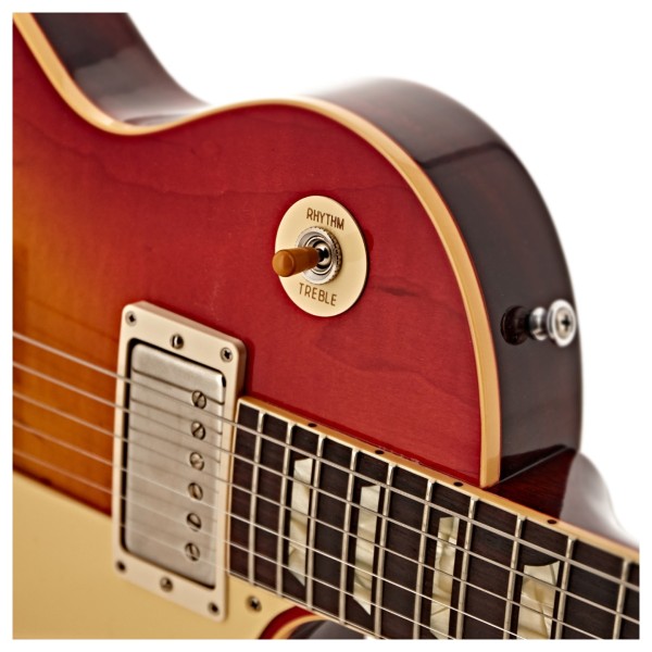 Gibson Custom 1958 Les Paul Standard Reissue VOS, Washed Cherry Sunburst #85324 - pickup selector