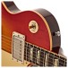 Gibson Custom 1958 Les Paul Standard Reissue VOS, Washed Cherry Sunburst #85324 - pickup selector
