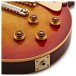 Gibson Custom 1958 Les Paul Standard Reissue VOS, Washed Cherry Sunburst #85324 - controls