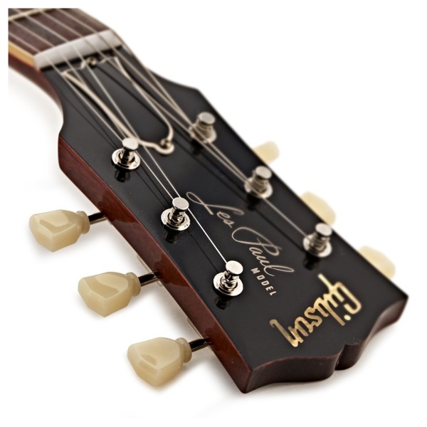 Gibson Custom 1958 Les Paul Standard Reissue VOS, Washed Cherry Sunburst #85324 - headstock logo