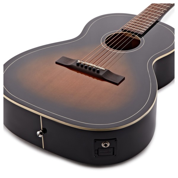 Hartwood Artiste Electro Parlour Guitar, Vintage Sunburst