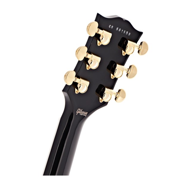 Gibson Custom Les Paul Custom, Ebony #CS501599 - back of headstock