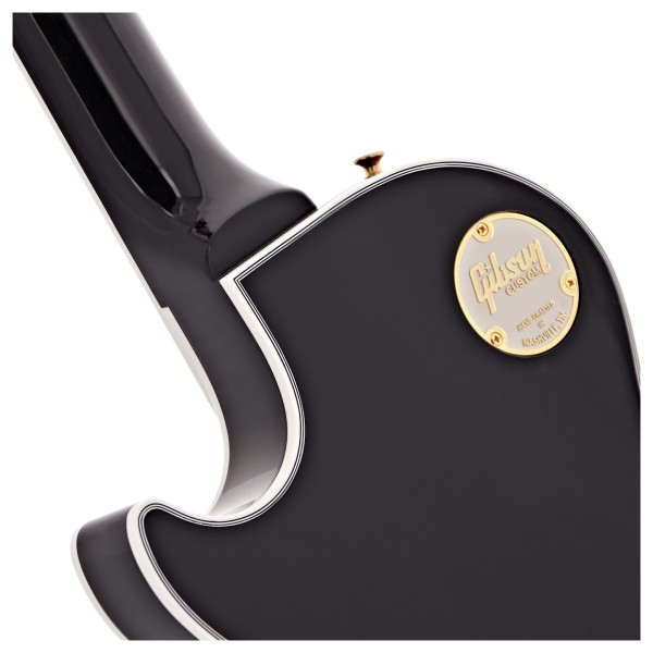 Gibson Custom Les Paul Custom, Ebony #CS501599 - neck joint