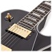 Gibson Custom Les Paul Custom, Ebony #403592 - upper bout