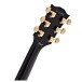 Gibson Custom Les Paul Custom, Ebony #403592 - back of headstock