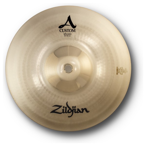 Zildjian A Custom 10'' Splash Cymbal, Brilliant Finish