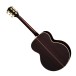 Epiphone IGC Pre-War SJ-200 Rosewood Reissue Left Handed, Vintage Sunburst - back