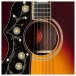Epiphone IGC Pre-War SJ-200 Rosewood Reissue Left Handed, Vintage Sunburst - soundhole