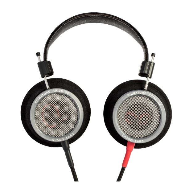 Grado Signature HP100 SE Headphones with Free Carry Case - cups outward