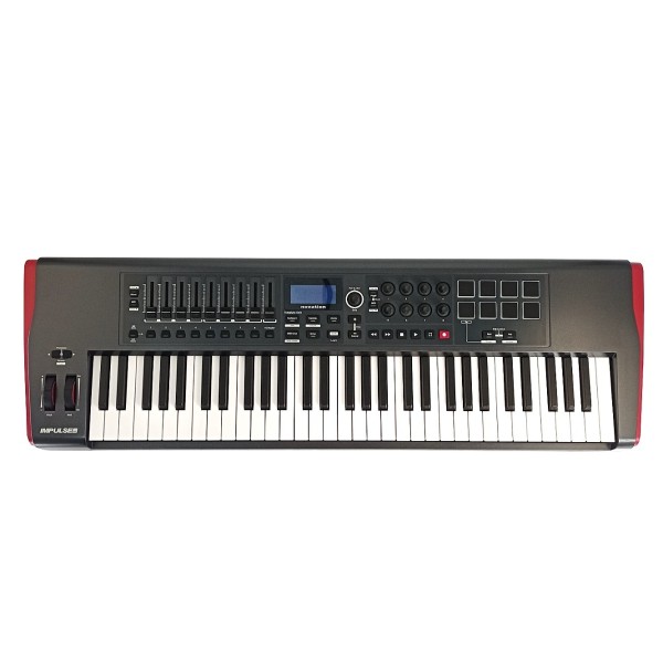 Novation Impulse 61 Key USB MIDI Controller Keyboard - Secondhand
