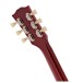 Epiphone 1962 ES-335 Reissue Left Handed, Sixties Cherry - back of headstock