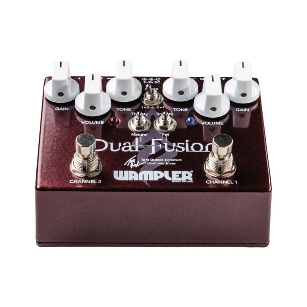 Wampler Dual Fusion オーバードライブ Wampler Dual Fusion V2 Tom Quayle Overdrive Pedal | Gear4music